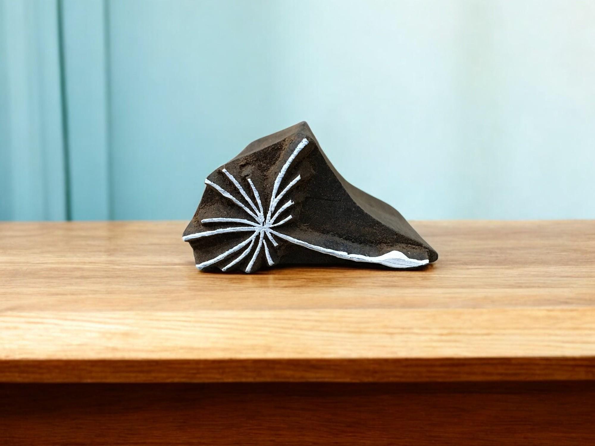 3 Standing Birds pottery stamp ceramic mold scrapbooking tjap batik printing floral carved stamps.