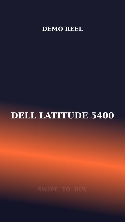 Dell Latitude 5400 CORE I7 8TH GEN