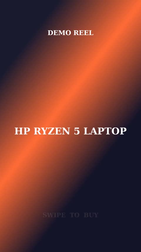Budget Price Laptop HP AMD RYEN 5